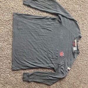 Men's Gray Bulwark Long Sleeve Shirt